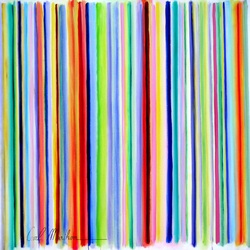 stripes opus 2, private collection, oil on canvas, 81x100cm